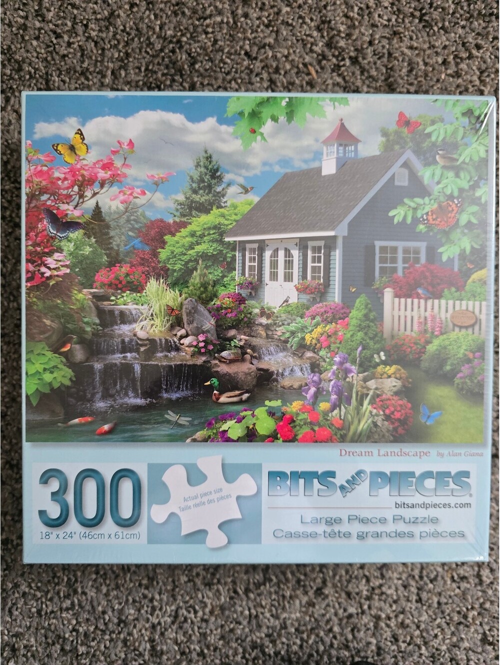 Bits Pieces Dream Landscape Alan Giana 300 Pc Piece Jigsaw Puzzle NEW